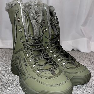 Woman’s Fila Fur Boots